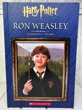 Scholastic Harry Potter Ron Weasley Cinematic Guide Hardback Book 2016